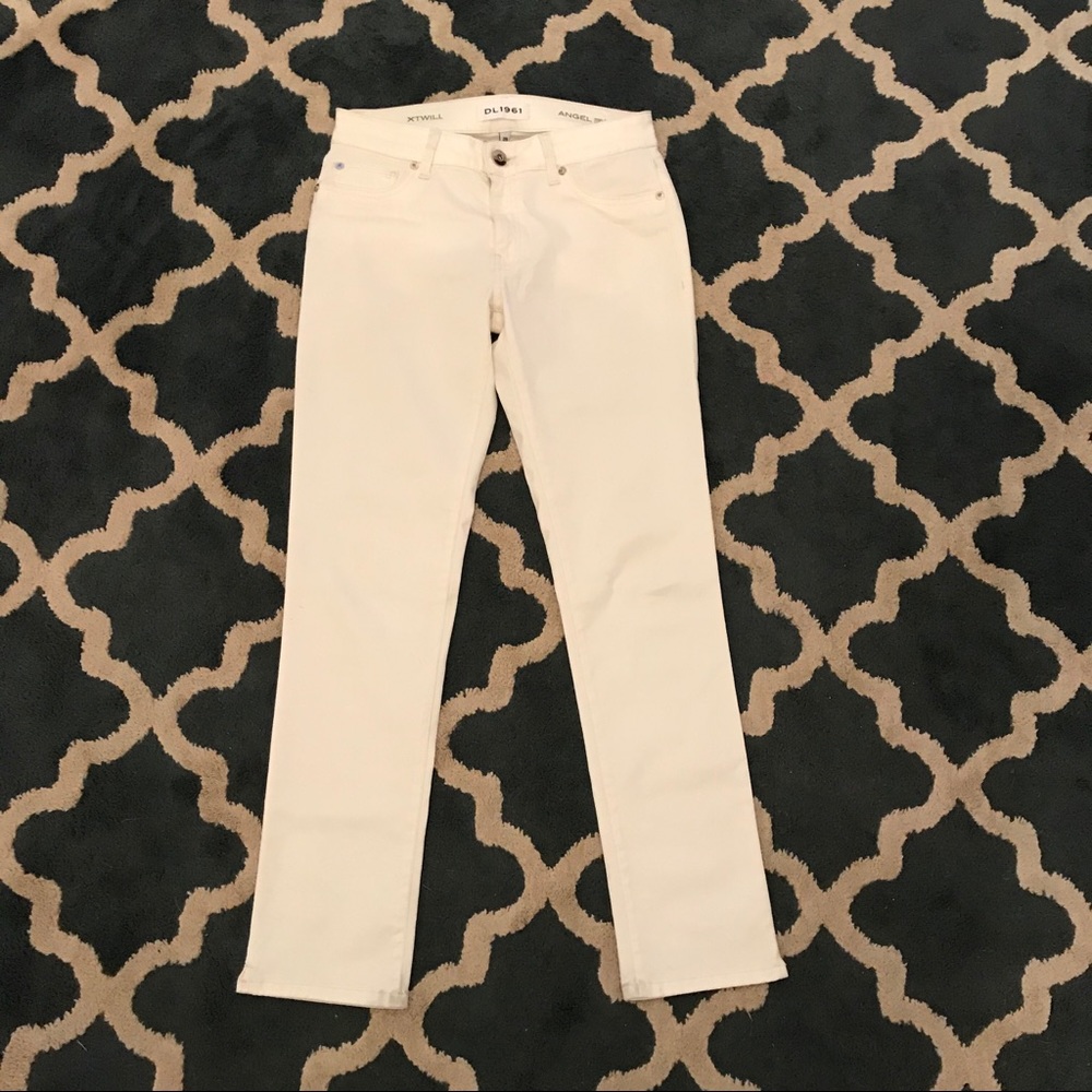 DL1961 Angel xtwill skinny pants natural cream GUC